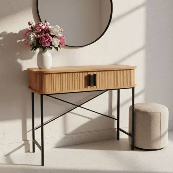 Konsole SCAVA Braun - Holzwerkstoff - 100 x 81 x 35 cm