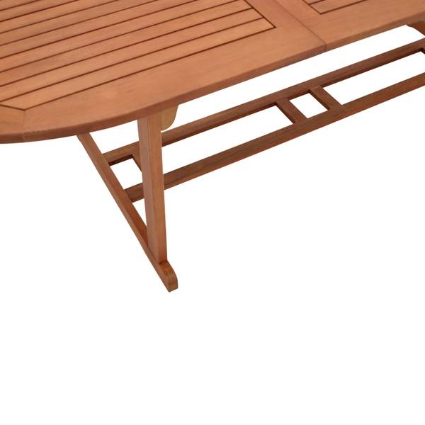 Ausziehtisch LAGO 180/260x100cm Braun - Eukalyptus - 260 x 74 x 100 cm