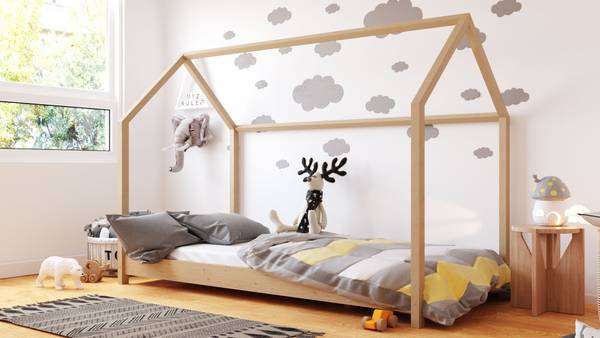 Hausbett Dala Kiefer - 88 x 144 x 188 cm