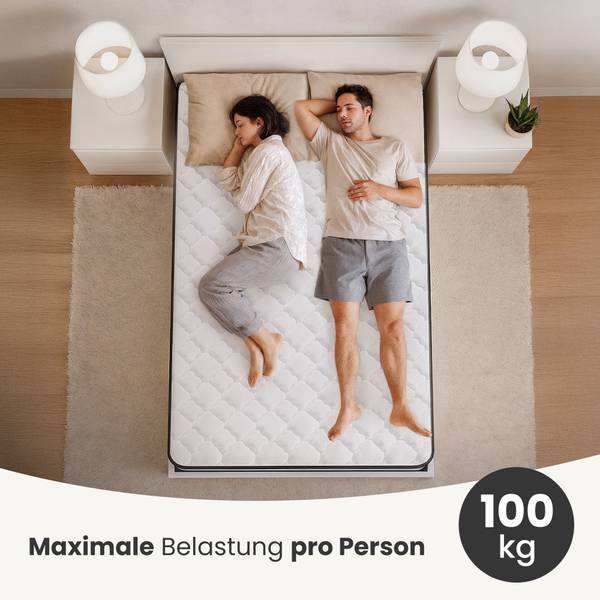 Matelas à ressorts H3 190 x 140 cm