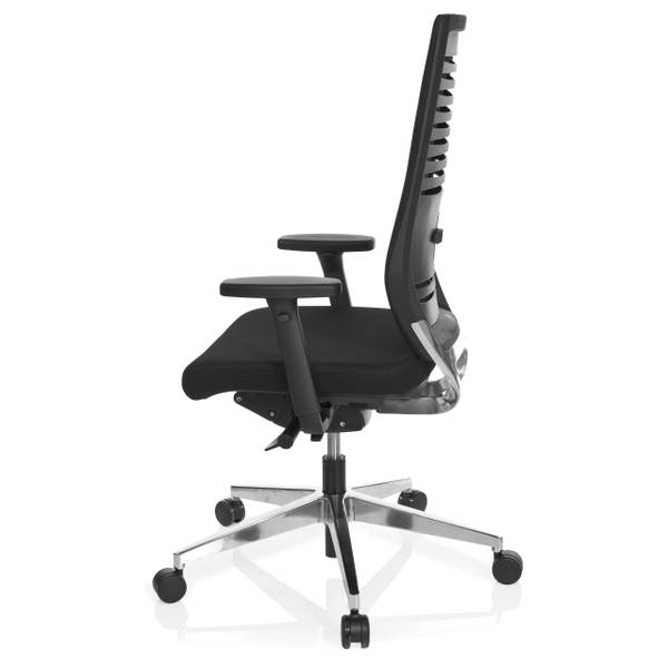 Bürostuhl PRO-TEC 700 Schwarz - Polyester - 60 x 123 x 53 cm