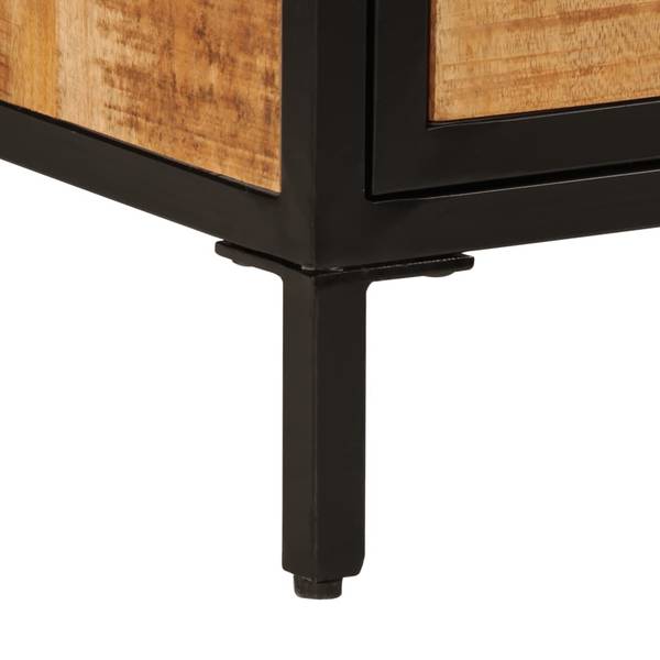 Nachttisch X6716 Braun - Massivholz - 30 x 53 x 40 cm