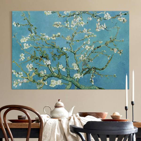 Akustikbild Van Gogh - Mandelblüte 150 x 100 cm