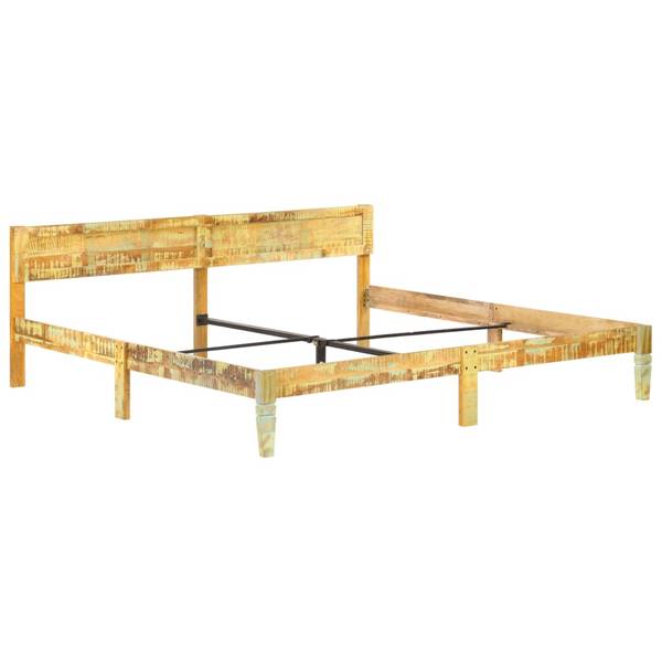 Massivholzbett XT 2302 Braun - Massivholz - 205 x 73 x 205 cm