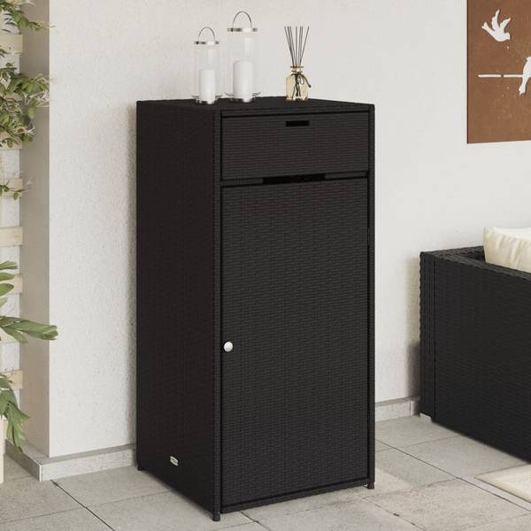 Gartenschrank X7593 Schwarz