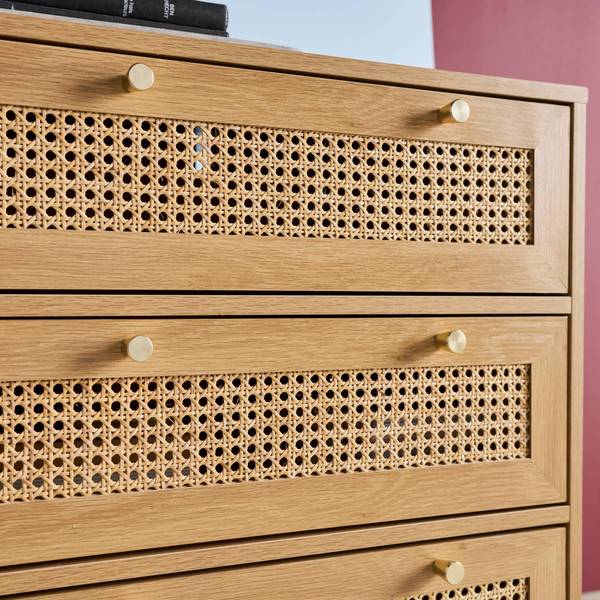 Kommode Judith Beige - Holzwerkstoff - 40 x 80 x 120 cm