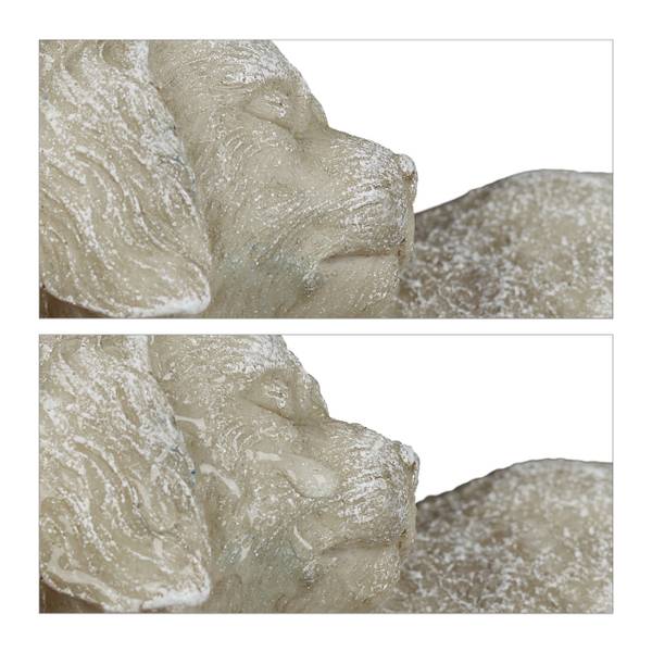 Gedenksteen voor honden zwart - wit - polyresin - 11 x 20 x 10 cm