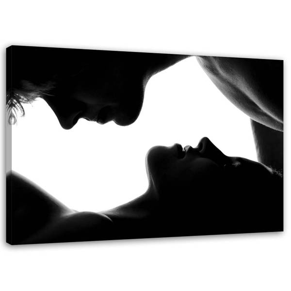 Tableau déco couple en train de faire 120 x 80 cm
