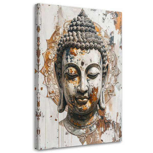 Wandbild Buddha 60 x 90 cm