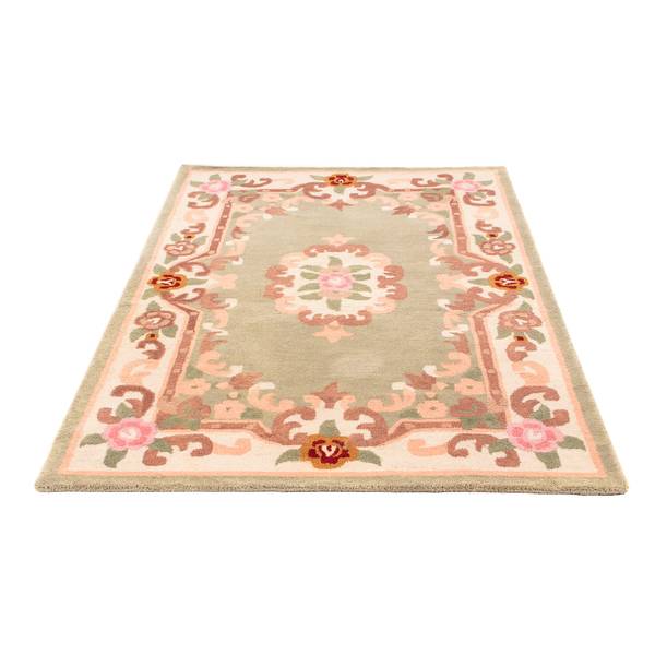Orientteppich Oriental Braun - Wolle - 123 x 1 x 184 cm