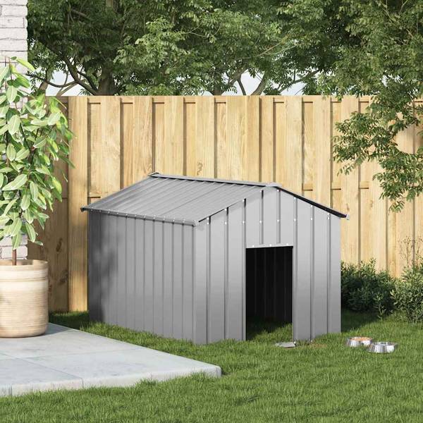 Hundehütte 4100920 Grau - Metall - 153 x 101 x 113 cm