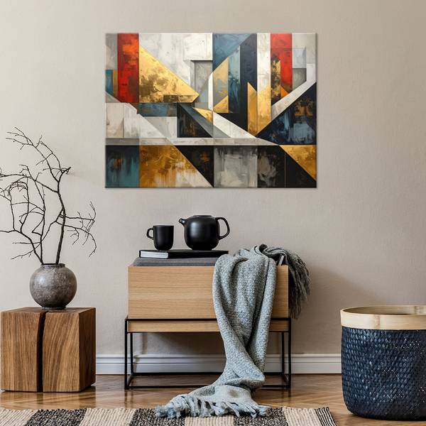 Wandbild Abstrakte Motive 100 x 70 cm