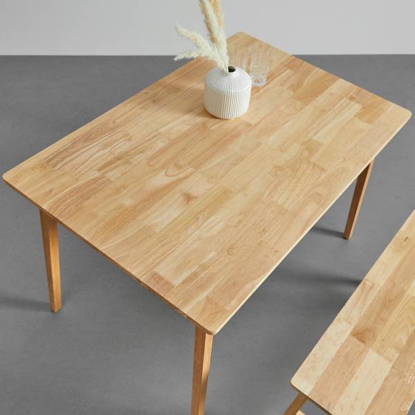 Tischgruppe MARIJANA Braun - Holz teilmassiv - 30 x 45 x 90 cm