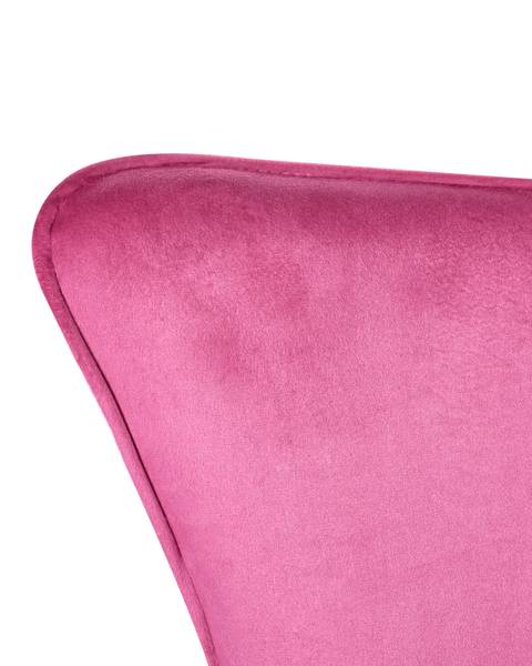 Bureaustoel VELENCIA goud - lichtpaars - roze