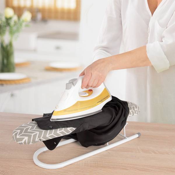 Ärmelbügelbrett 810530 Grau - Metall - Naturfaser - 13 x 14 x 54 cm