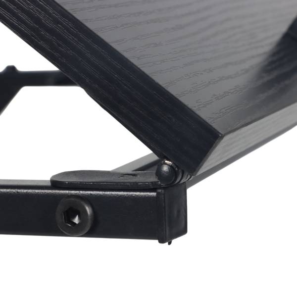 Beistelltisch für Laptop Schwarz