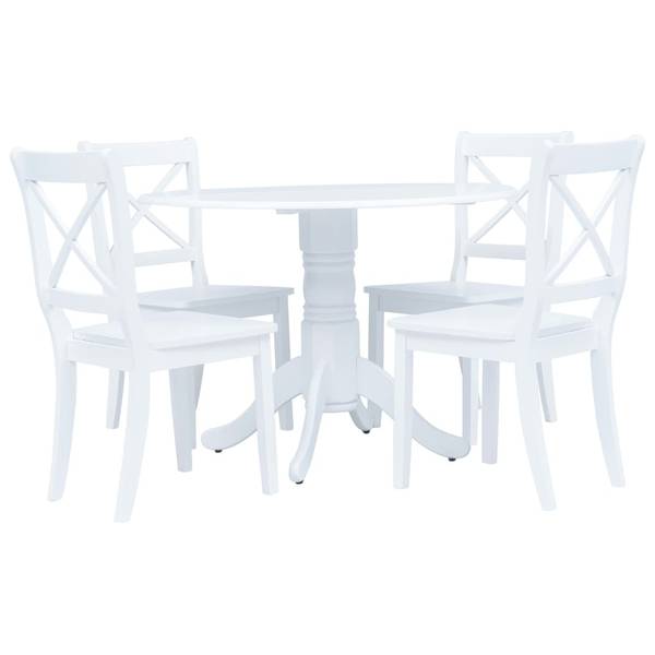 Esszimmergarnitur 297682  (5-teilig) Weiß