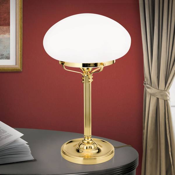 Tischlampe Wiener Nostalgie Gold