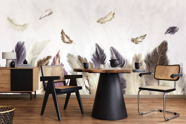 Vlies-Fotobehang VEREN Abstract Beton 300 x 210 x 210 cm