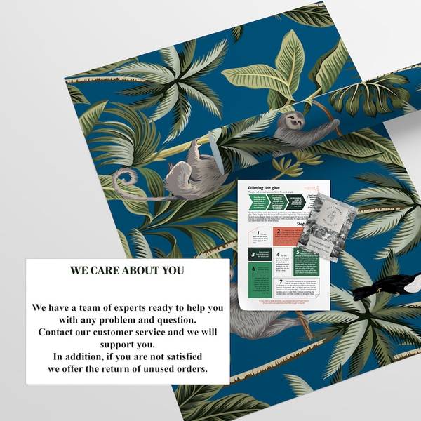 Tropisch behang in je slaapkamer