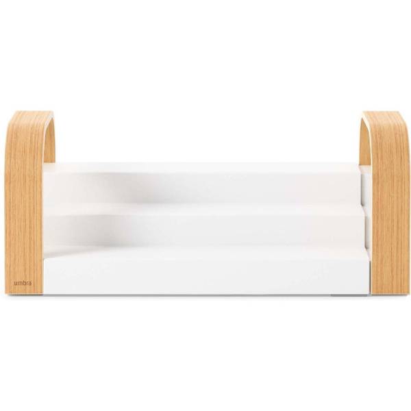 Étagère à épices Bellwood Blanc - Matière plastique - 16 x 13 x 31 cm