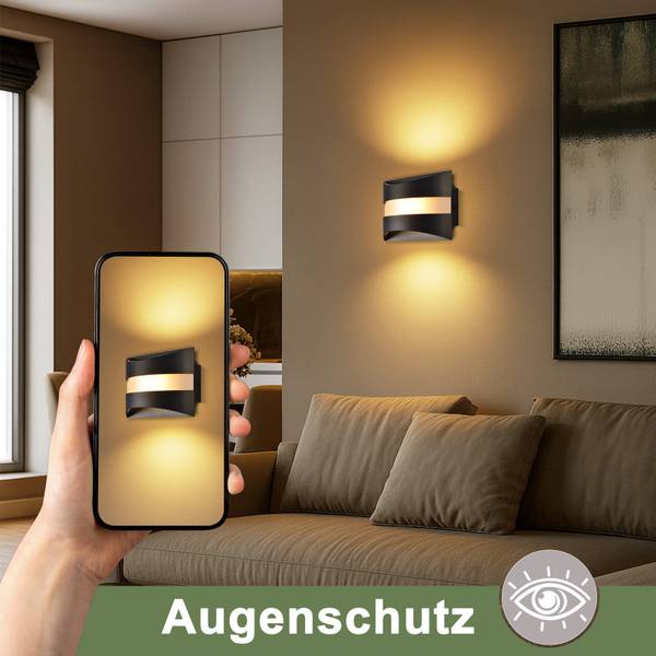 Wandlamp Lnfh zwart