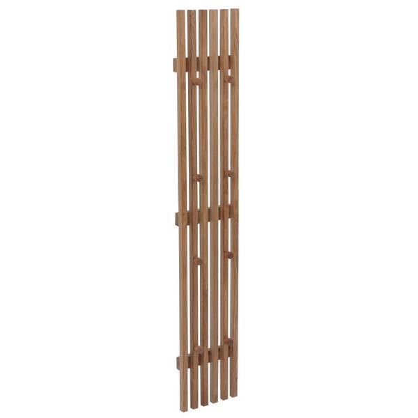 Garderobenpaneel P56 Braun - Eiche - 21 x 120 x 6 cm