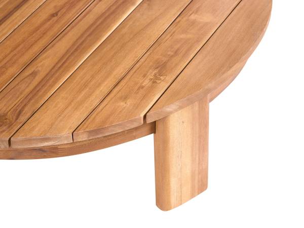Couchtisch ARZELLO Braun - Massivholz - 90 x 24 x 135 cm