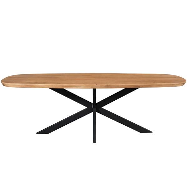 Esstisch MADISON Braun - Massivholz - 280 x 76 x 120 cm