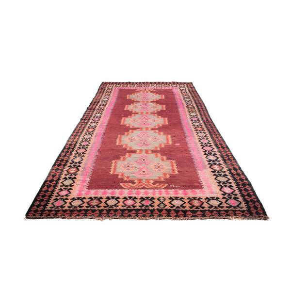 Orientteppich Läufer Oriental Wolle - 180 x 1 x 395 cm