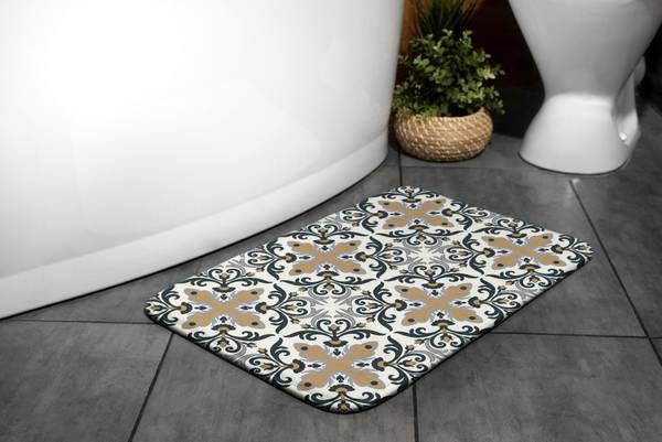Badteppich Geometrische Patterns 75 x 45 x 75 cm