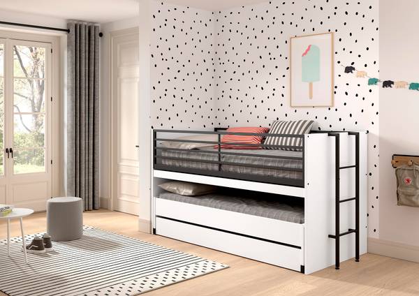 Lits superposés SAM BB005 Blanc