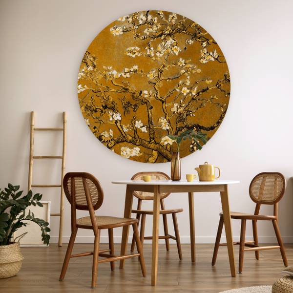 BILD Mandelblüte 150 x 150 cm