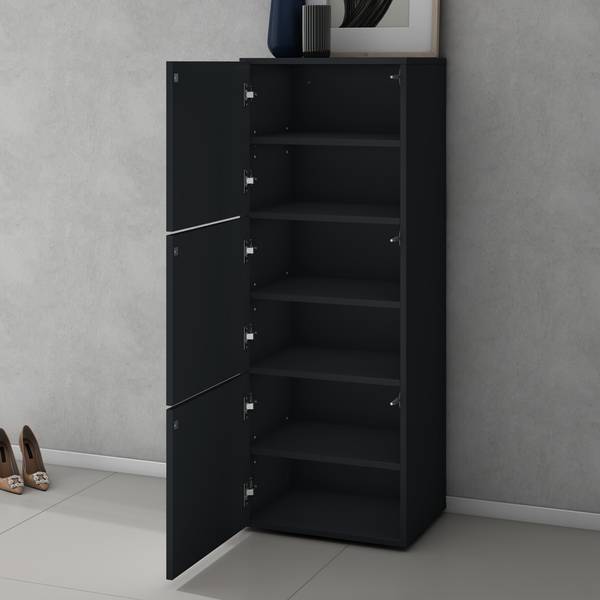 Schuhkommoden Schuhschrank F029 Anthrazit