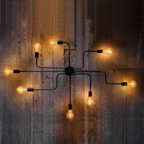 LED Leuchtmittel Dickerson II(3er-set) Braun - Glas - 6 x 6 x 11 cm