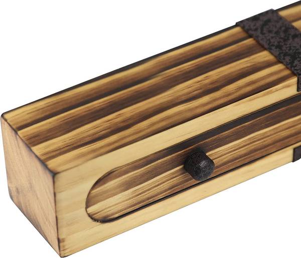 Hanglamp Gilbert II met 3 lichtbronnen bruin - metaal - 25 x 150 x 61 cm