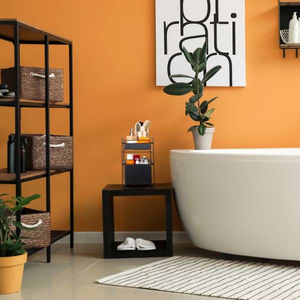 Schubladenregal mit 2 Körben Schwarz - Stahl - 25 x 40 x 41 cm