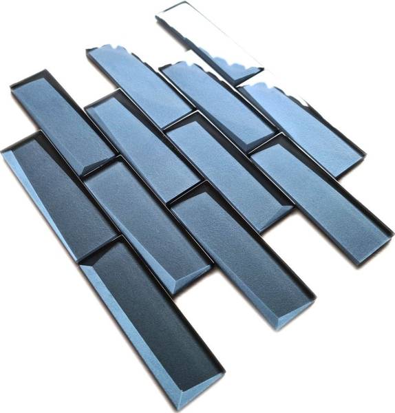 Mosaikfliesen 88-XB05 Blau - Glas - 30 x 30 x 30 cm
