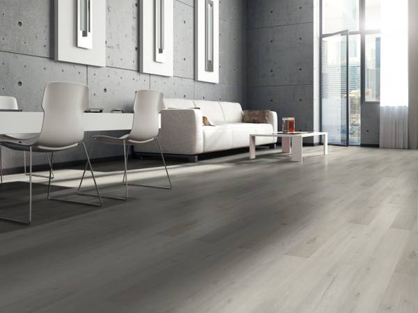 Laminat OAK MODELL LGM Grau - Holzwerkstoff - 20 x 8 x 129 cm