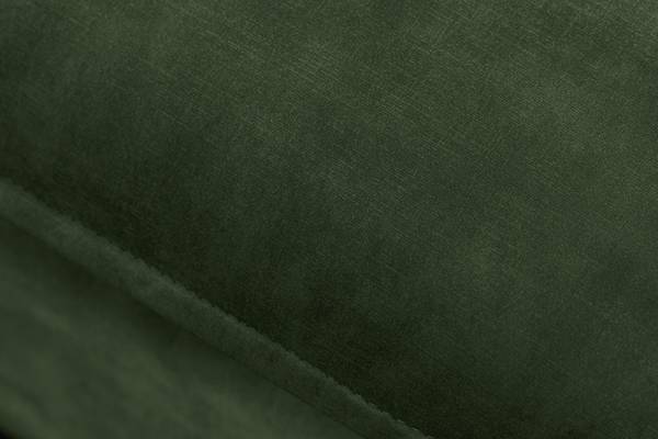 Hocker HEAVEN Grün - Polyester - Webstoff - Samt - Pappel - 100 x 42 x 100 cm