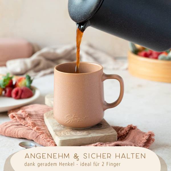 Kaffeetassen TERRACRAFT (6er Set) Multicolor