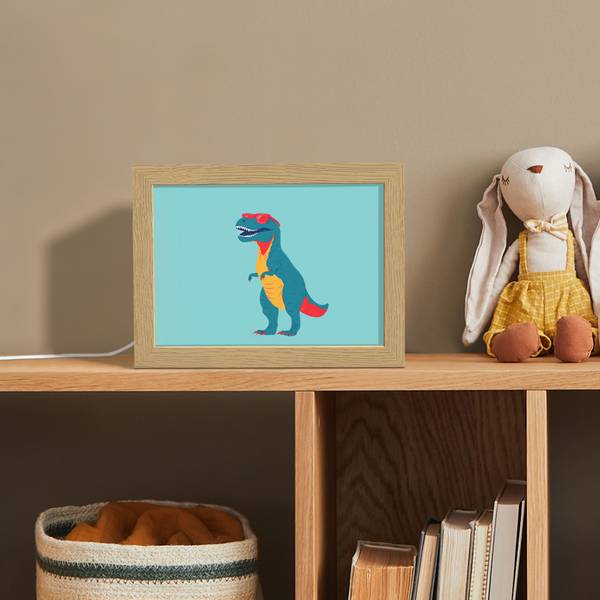 NACHTTISCHLAMPE T-Rex 20 x 15 cm