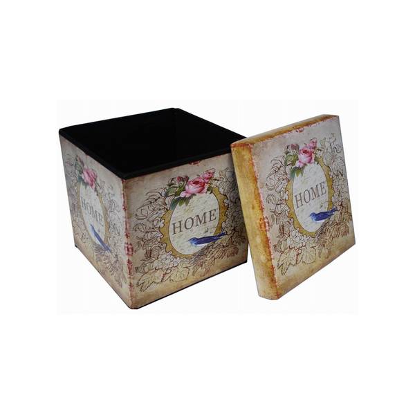 Sitzhocker - HOME Kunstleder - 32 x 32 x 32 cm