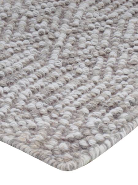 Outdoorteppich Modern Grau - Kunststoff - 120 x 1 x 180 cm