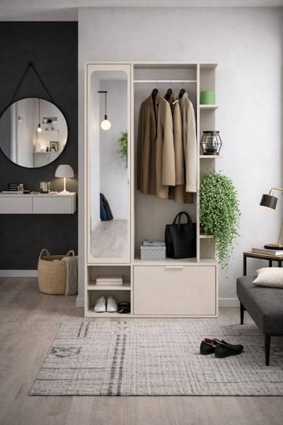 Garderobe Mela Beige