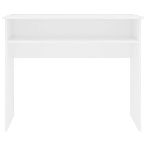 Schreibtisch D9268 Weiß - Holzwerkstoff - 50 x 74 x 90 cm