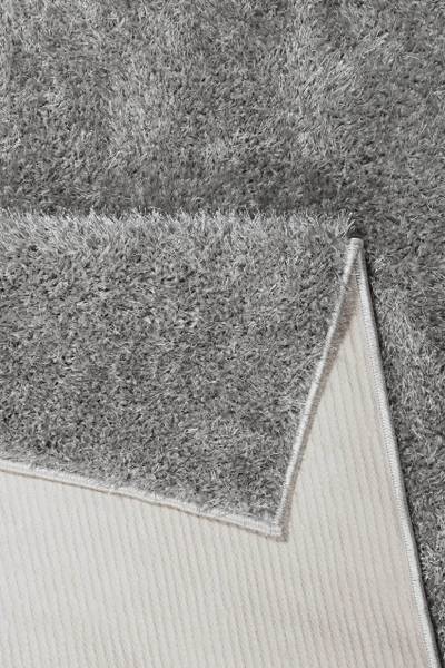 Hochflorteppich Swagger Shag Hellgrau - 200 x 290 cm