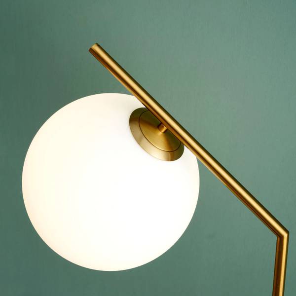 Stehleuchte Molia Gold - Metall - 26 x 165 x 165 cm