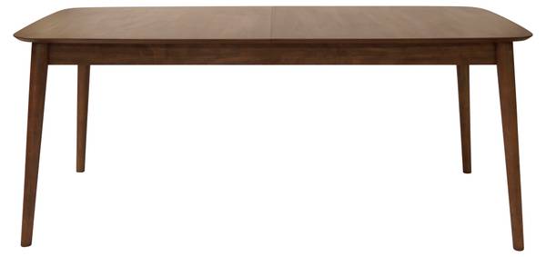 Eettafel Montreux bruin - deels massief hout - 219 x 75 x 90 cm