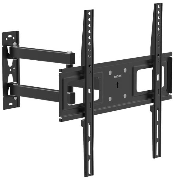 TV Wandhalterung B-SN 400 Schwarz - Metall - 42 x 44 x 8 cm